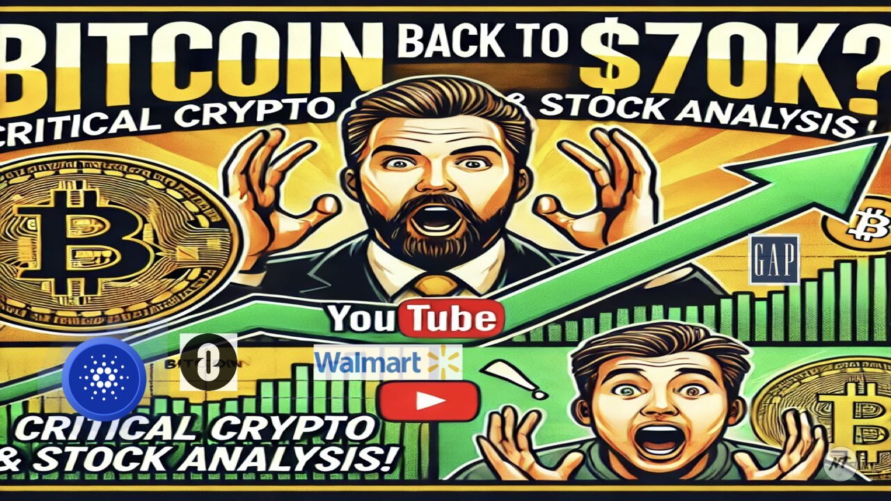 Bitcoin Back to $70K? Critical Crypto & Stock Analysis!
