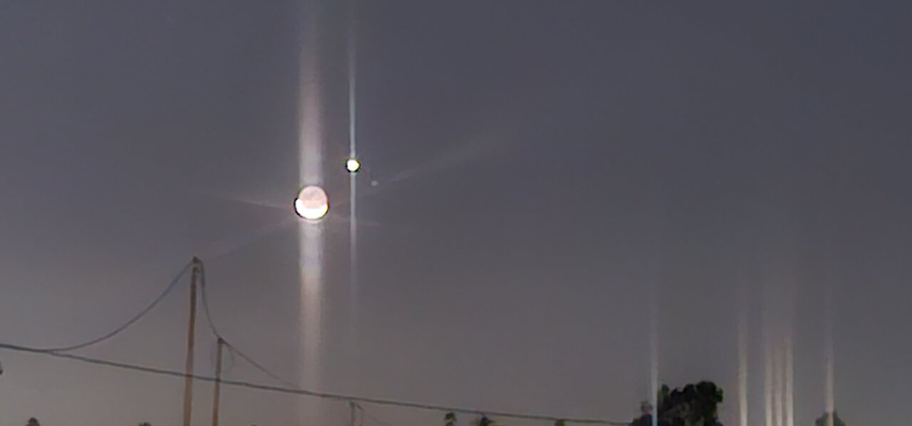 Did we have a Eclipse recently I look up and seen this at work.