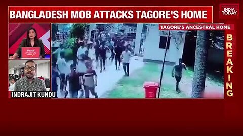 Yunus_UK_Visit__Mob_Vandalizes_Rabindranath_Tagore_s_Ancestral_Home_In_Bangladesh___India_Today