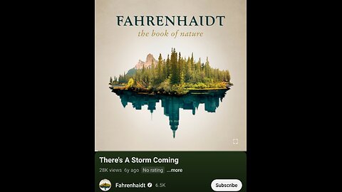 There's a Storm Coming by Fahrenhaidt