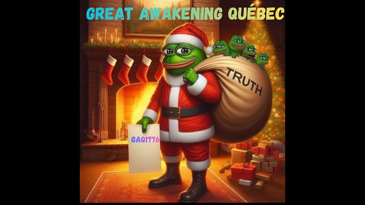 #90 Great Awakening Québec Podcast 21 Décembre 14H 2025