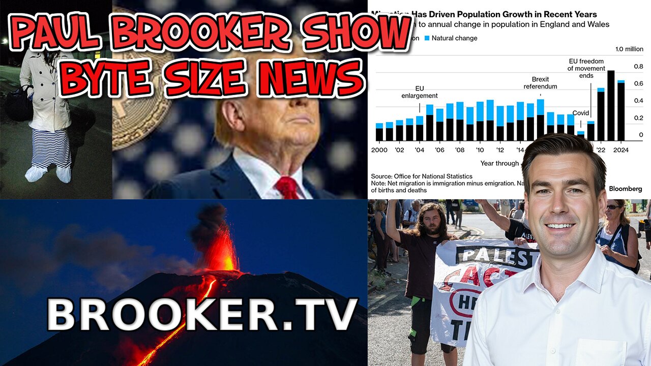 PAUL BROOKER SHOW BYTE SIZE NEWS THURSDAY 31ST OF JULY