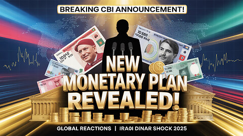Iraqi Dinar Shock Update: Central Bank’s New Monetary Plan Revealed! 💹 Global Reactions 💥 IQD News!