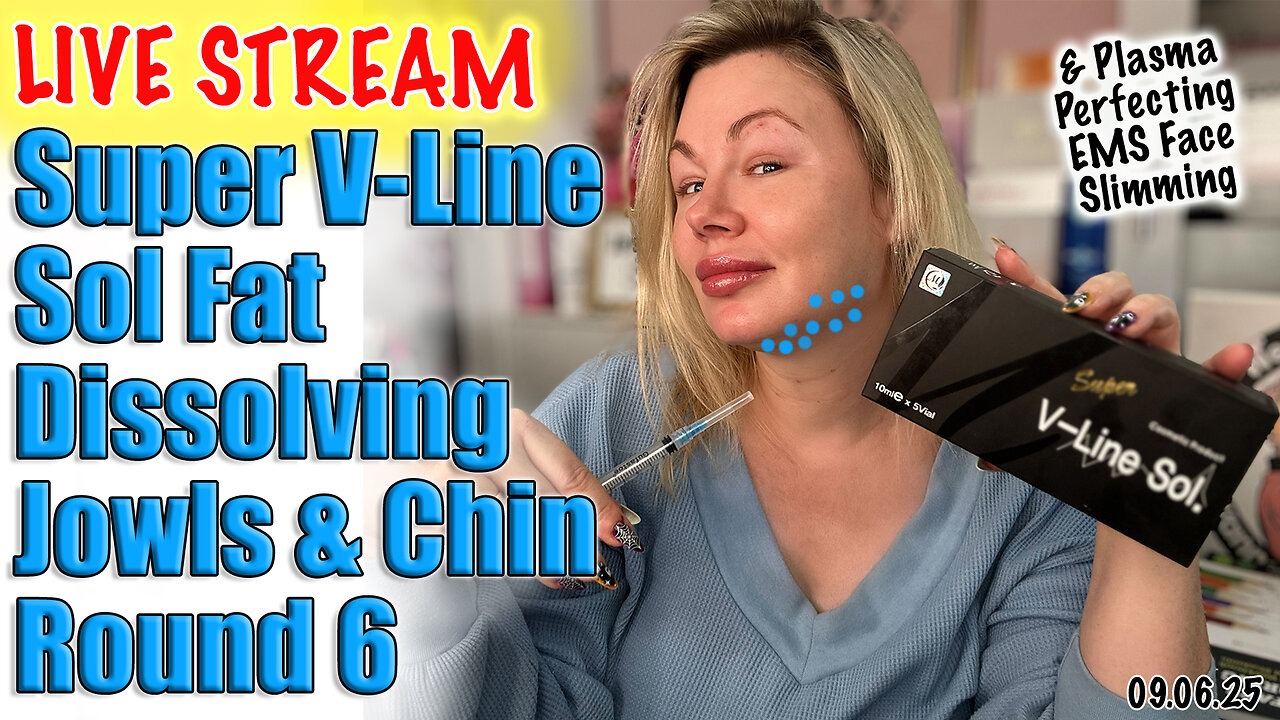 Live SUper V-Line Sol CHin Fat Dissolving, Round 6, AceCosm code Jessica10 Saves