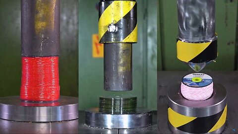 #Hydraulic_Piston_vs_Tapes_dvd_ASMR😍🔥