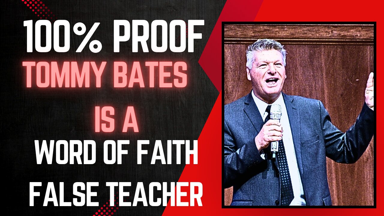 100% Proof Tommy Bates is a Word of Faith teacher | The Jimmy Swaggart Connection