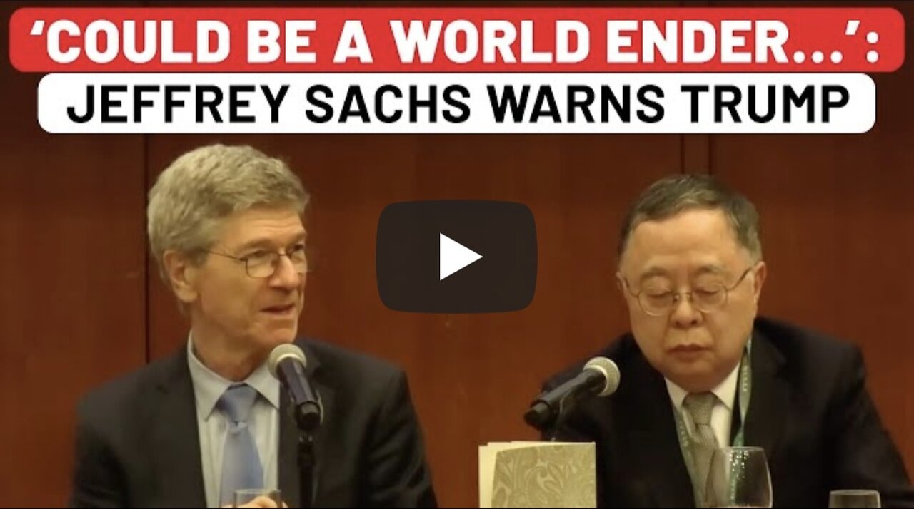Netanyahu Dragging U.S. Into War With Iran? Jeffrey Sachs Warns Trump Of ‘World Ender’ Conflict