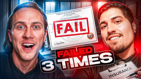 He PASSED The Life Insurance Exam On His 4th Attempt! (Failed 3X)
