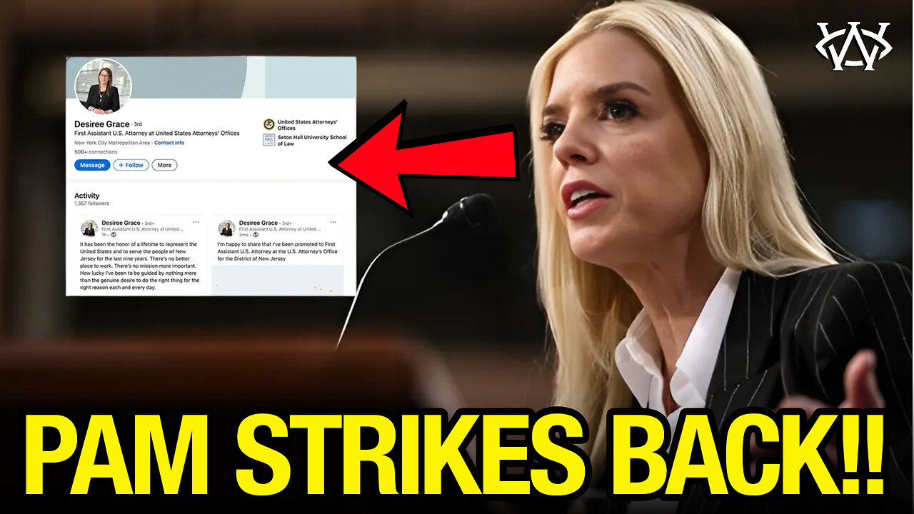 Bondi IMMEDIATELY FIRES Newly "Appointed" U.S. Attorney!!
