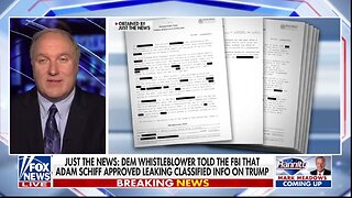 JOHN SOLOMON: WHISTLEBLOWER SCHIFF OKAYED LEAKING CLASSFD INTEL TO HURT TRUMP