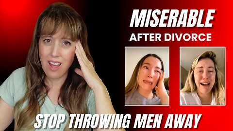 Women OBVIOUSLY REGRET their decision. Sad & they'll be LONELY. Why can't they admit their mistake?