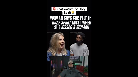 🚨 Woman lies on feeling the Holy Spirit🤦‍♂️