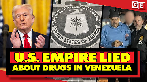 United States Admits Maduro Didn't Lead Cartel - But CIA Did Traffic Drugs In Venezuela