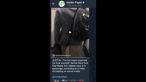 News Shorts: Ex-Mayor Adams Argues with a NYC Constituent