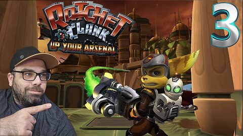 Playing Ratchet & Clank: Up Your Arsenal!! For The First Time! Stream 3