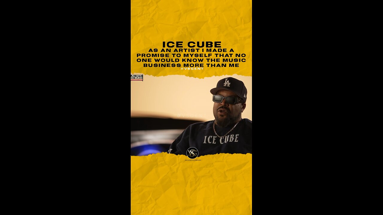 As an artist I made a promise to myself that no one would know the music business more than me.