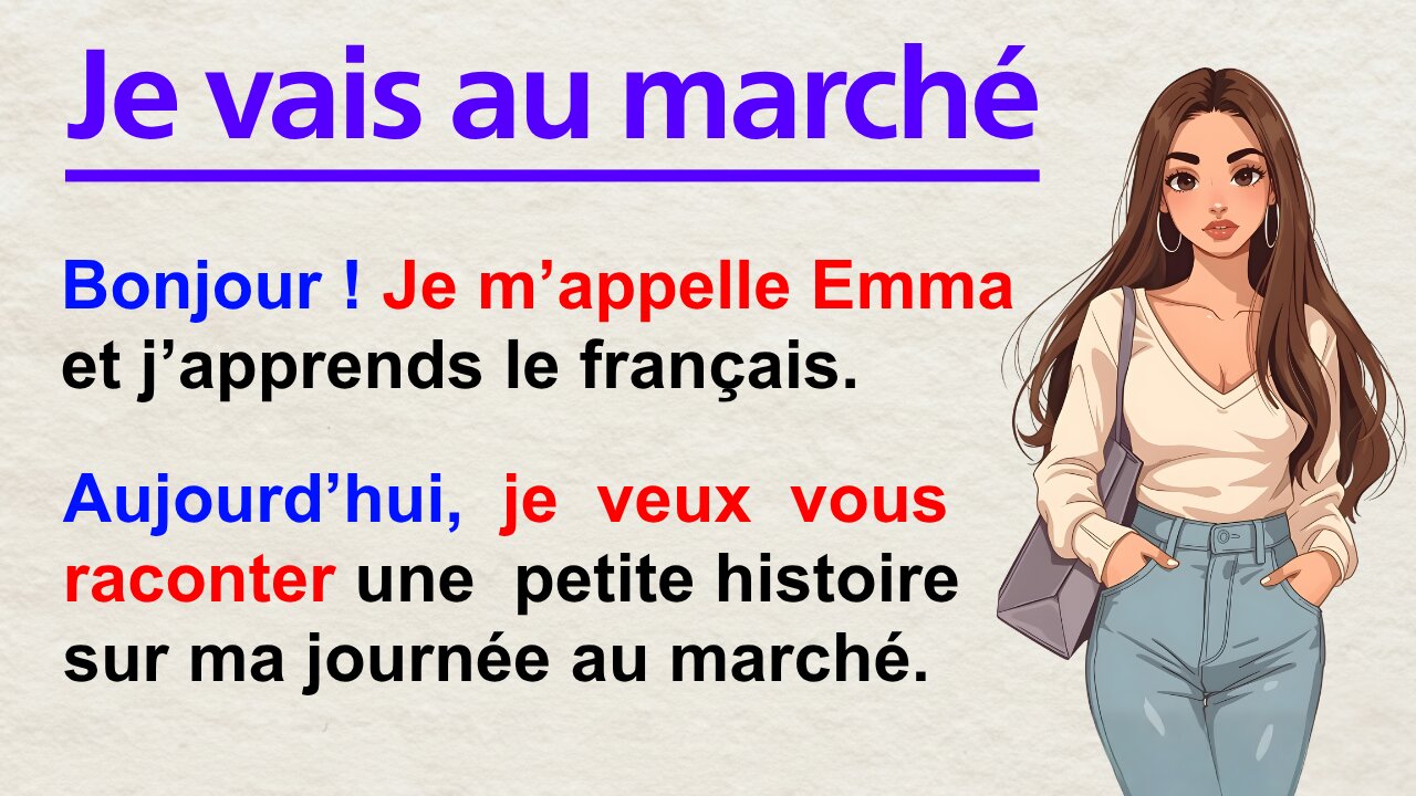 Learn French with Simple Story 🇫🇷 Tommy and the Talking Tree