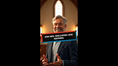 God Sees. God Judges. God Restores.