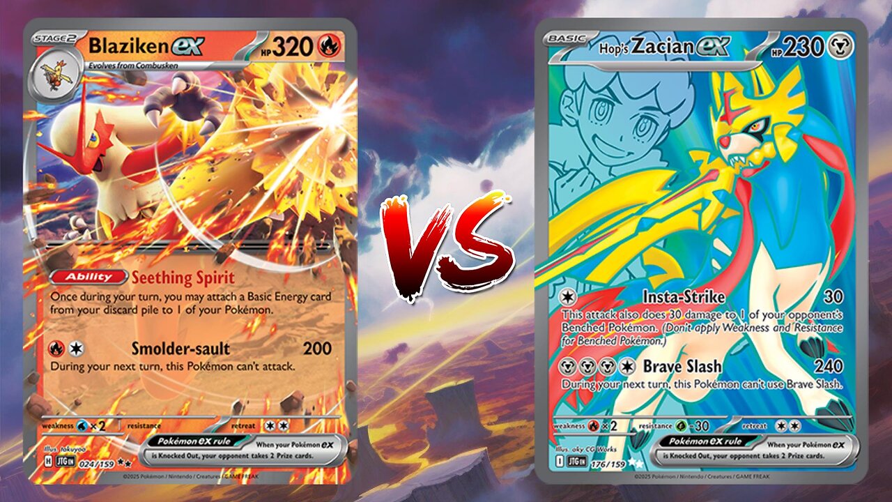 Pokemon TCG Live Blaziken EX Gouging Fire VS Hop's Zacian EX Archaludon EX!!