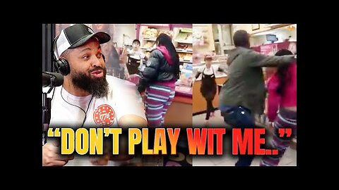 Blackman Explains The Difference Between Blacks and Kneegrows 🤣 AND Everyone’s Got Black Fatigue Dunkin’ Donuts Turns Into a Ratchet Ghetto War Zone!