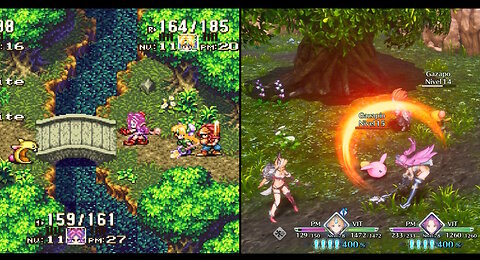 Trials of Mana SNES vs Remake