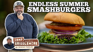 Endless Summer Smashburgers on the Blackstone Griddle