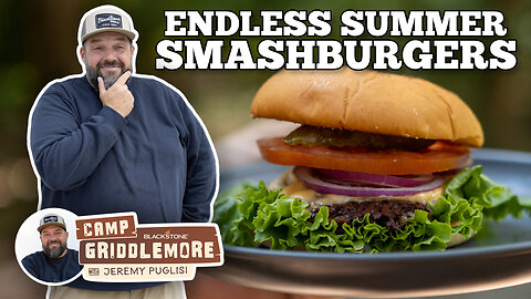 Endless Summer Smashburgers on the Blackstone Griddle