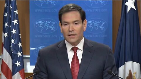 Secretary of State: Disarming Hamas Is Critical!