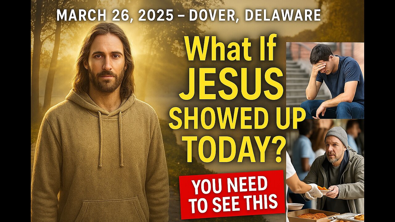 💬 What would Jesus do—literally today—if He was walking in Dover, Delaware?