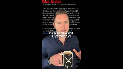 New ETFs went live today! HBAR already running up nicely! ✅ 🚀