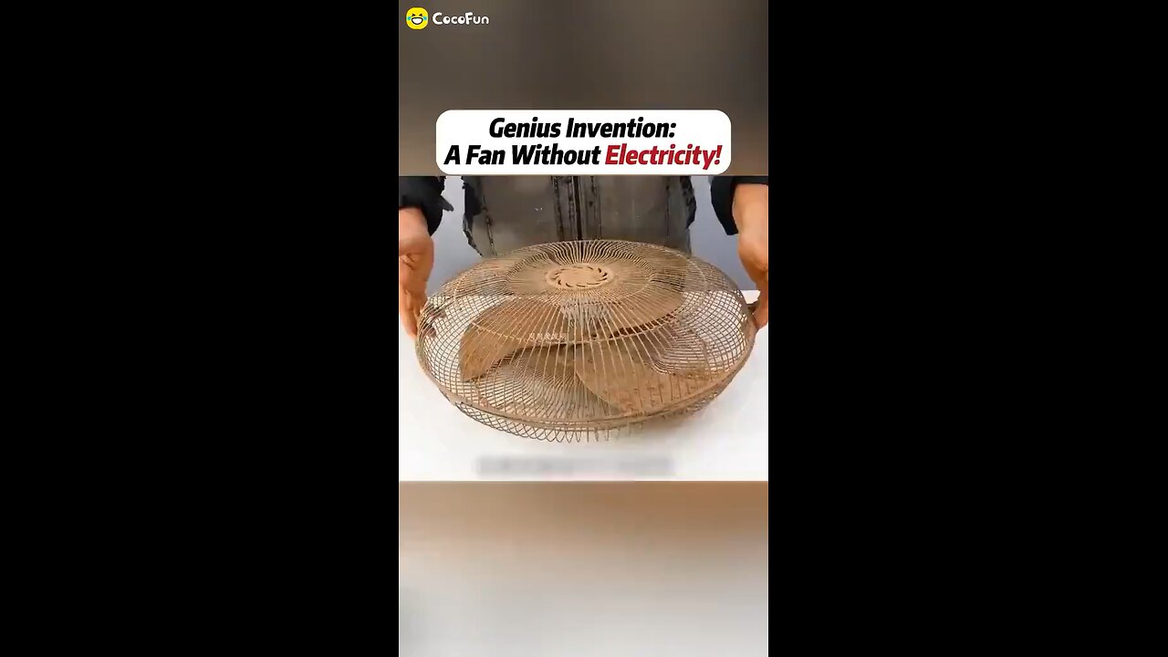 How to build a non electric fan
