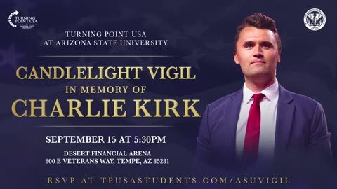 TPUSA AT ASU CANDLELIGHT VIGIL