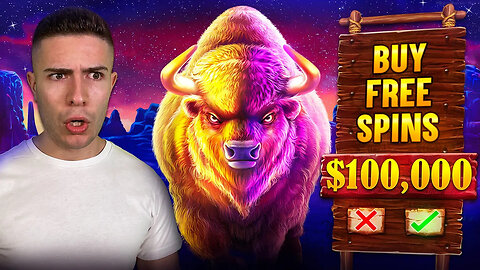 BUYING A $100,000 BUFFALO KING MEGAWAYS BONUS