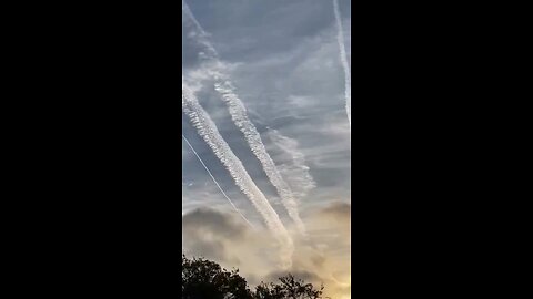Can We All Agree That These Are ChemTrails That These Planes Have Been Spraying In our Skies?
