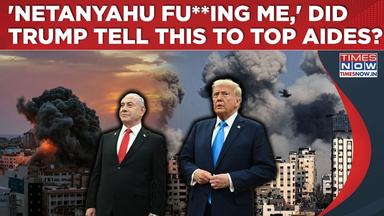 'Netanyahu Fu__ing Me,' Did Furious Trump Say This To Top Aides After IDF Attack On Hamas In Qatar_