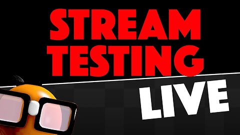 🔴LIVE! | Testing Testing 1 2 3