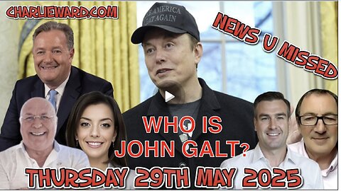 CHARLIE WARD DAILY NEWS- AUTOPEN SCANDAL EXPANDS, MUSK STEPPING AWAY FROM DOGE, WHO IS John Galt?