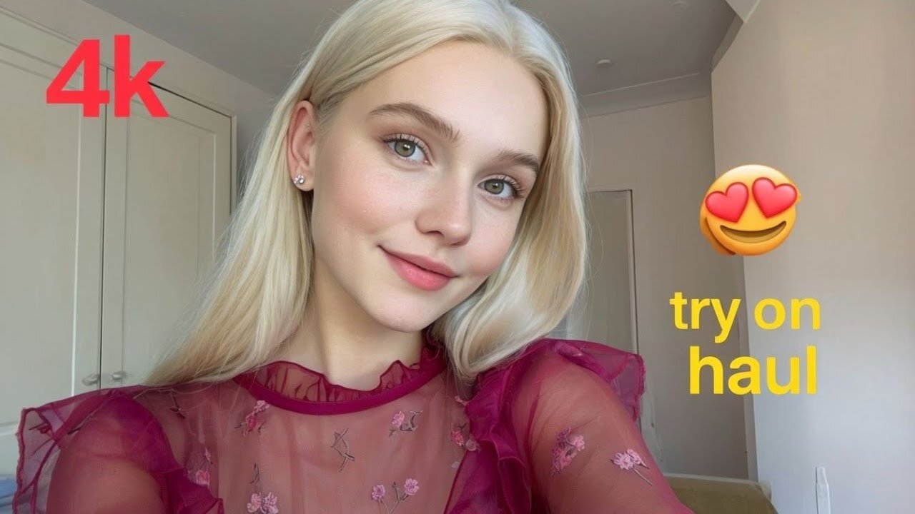 4k (2025) transparent try on haul & micro bikini try on haul | see through transparent lingerie 4k