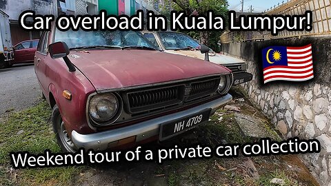 Car overload in Kuala Lumpur! A whole day viewing a private collection of classic cars - Malaysia 🇲🇾