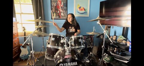 Led Zeppelin ~ Black Dog Live 1972 ~ Michael Amadeus drum cover