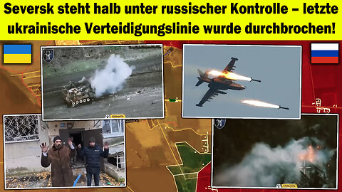 Seversk Halb Eingenommen ⚔️🔥 Russische Truppen Durchbrechen letzte Verteidigungslinie 🌍Ukraine Krieg