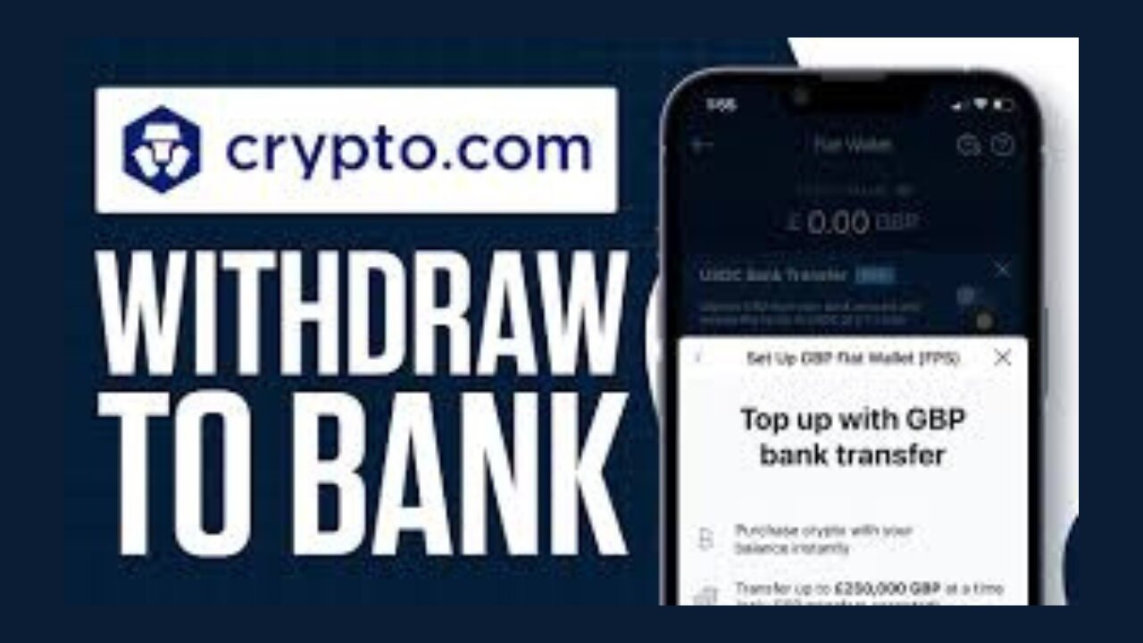 How to Cash Out & Withdraw from Crypto.com to Bank