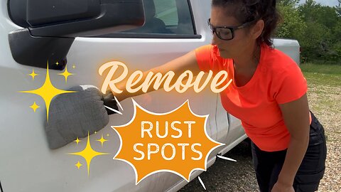 How to Remove Rust Spots from Your Car Truck Vehicle using Iron X | Iron Contamination Explained