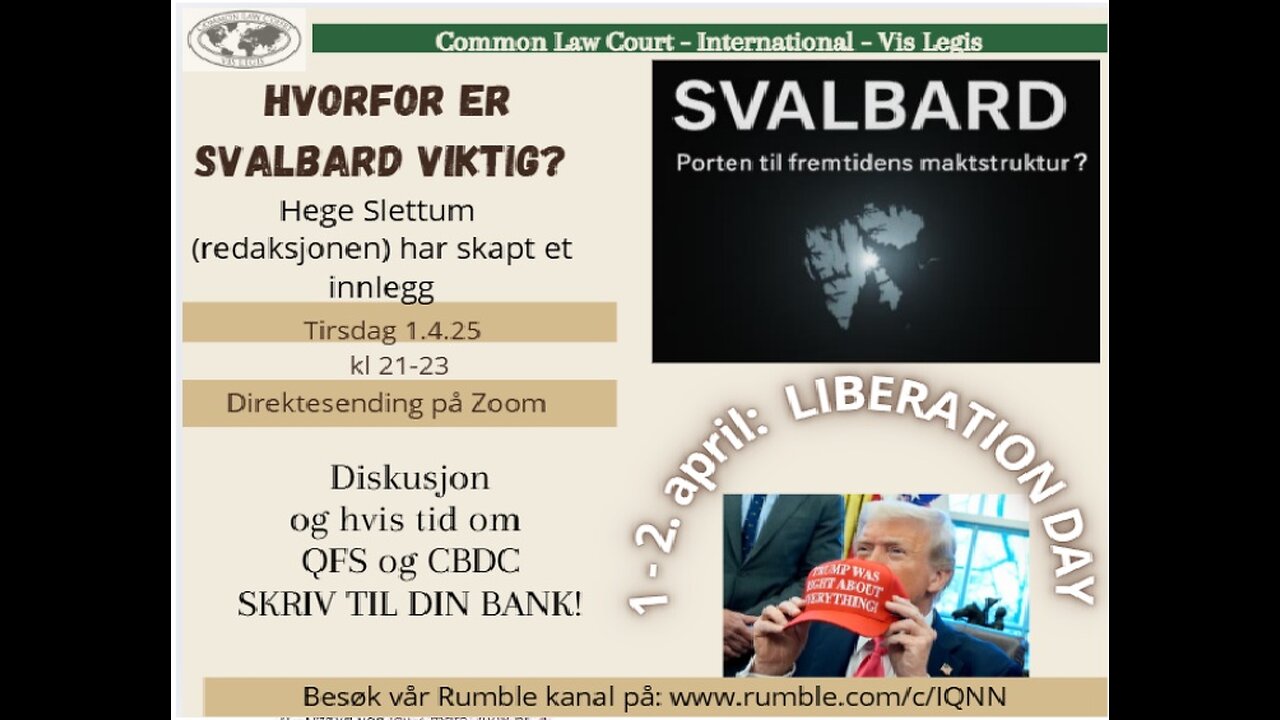 1.4.25: SVALBARD - del av global AGENDA2030? v. Hege
