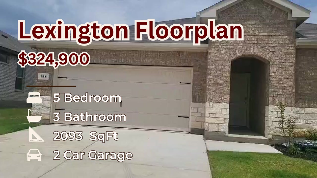 Schedule a Tour at the Newly Built Lexington Floorplan