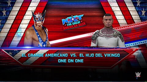 WWE 2k25 El Grande Americano vs El Hijo Del Vikingo