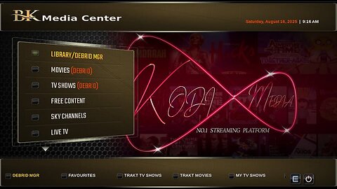 BK Media Kodi Build