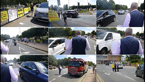 Gower Memorial T-Junction, Stratford upon Avon 6: Midlands Activists– 1 Billion Injured 50M Disabled