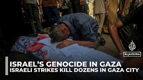 Gaza City streets run red after deadly night of Israeli strikes