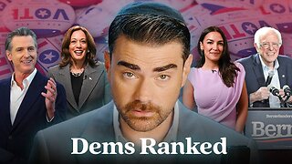 Ben Shapiro's Take On 2028 Democrat Contenders - How Would You Rank The Field?